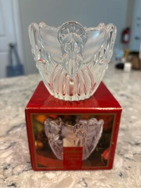 Vintage Gorham Crystal Candle Holder (x2)